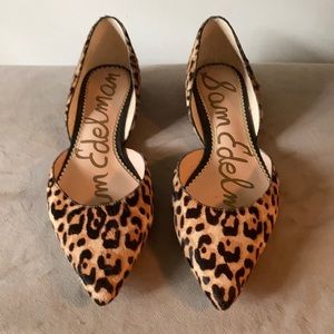 Sam Edelman leopard print flats